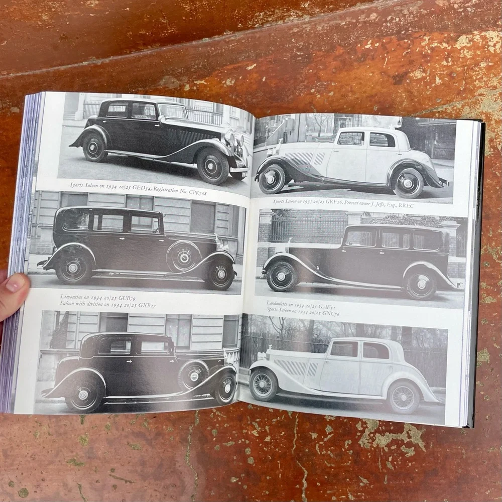 VINTAGE BOOK: Those Elegant Rolls-Royce 1973 Printing Hardcover - Picture 8 of 11